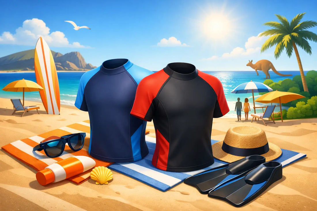 Rash Guards for Long Days in the Australian Sun