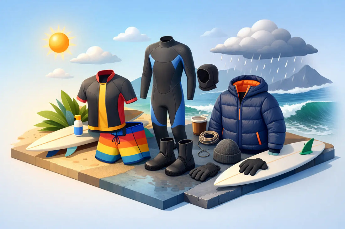 How to Layer for Surf on Changing Aussie Days