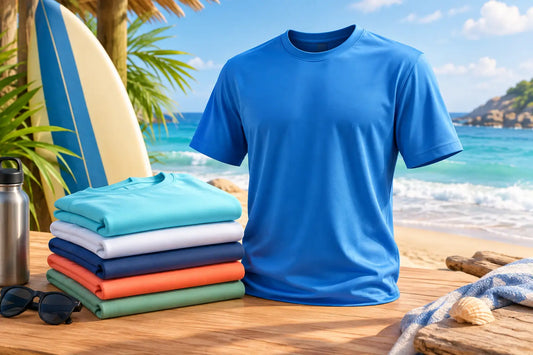 Durable Beach T Shirts for Long Saltwater Days