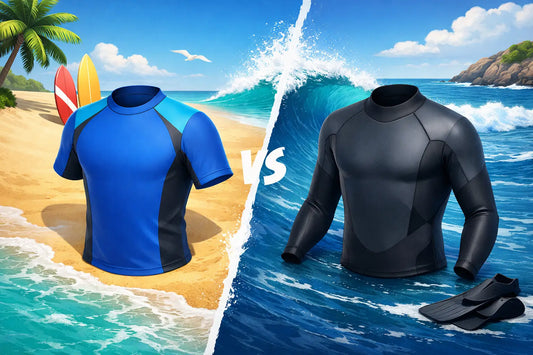 Rashie Versus Wetsuit Top for Australian Surfers