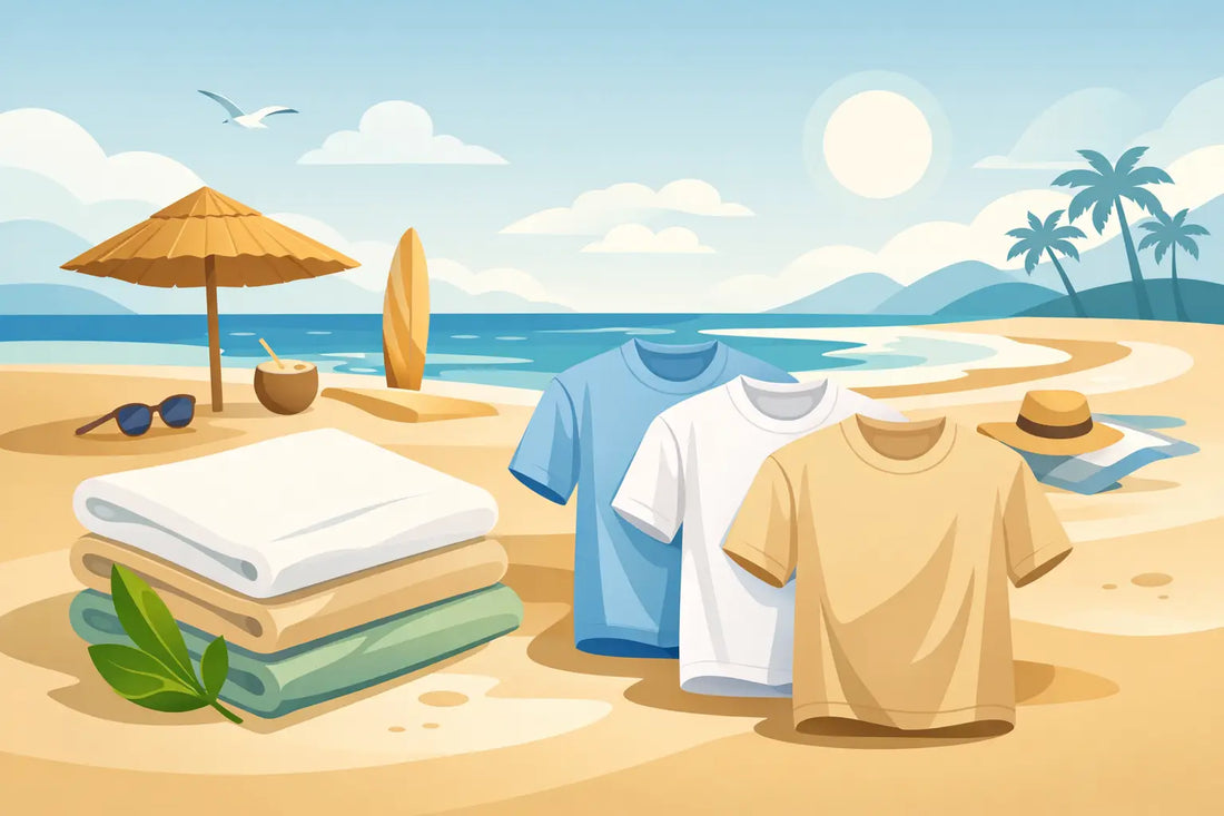 Best Fabrics for Beach T-Shirts in Australia
