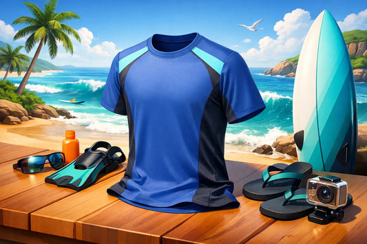 Quick Dry Surf T Shirt for Saltwater Days