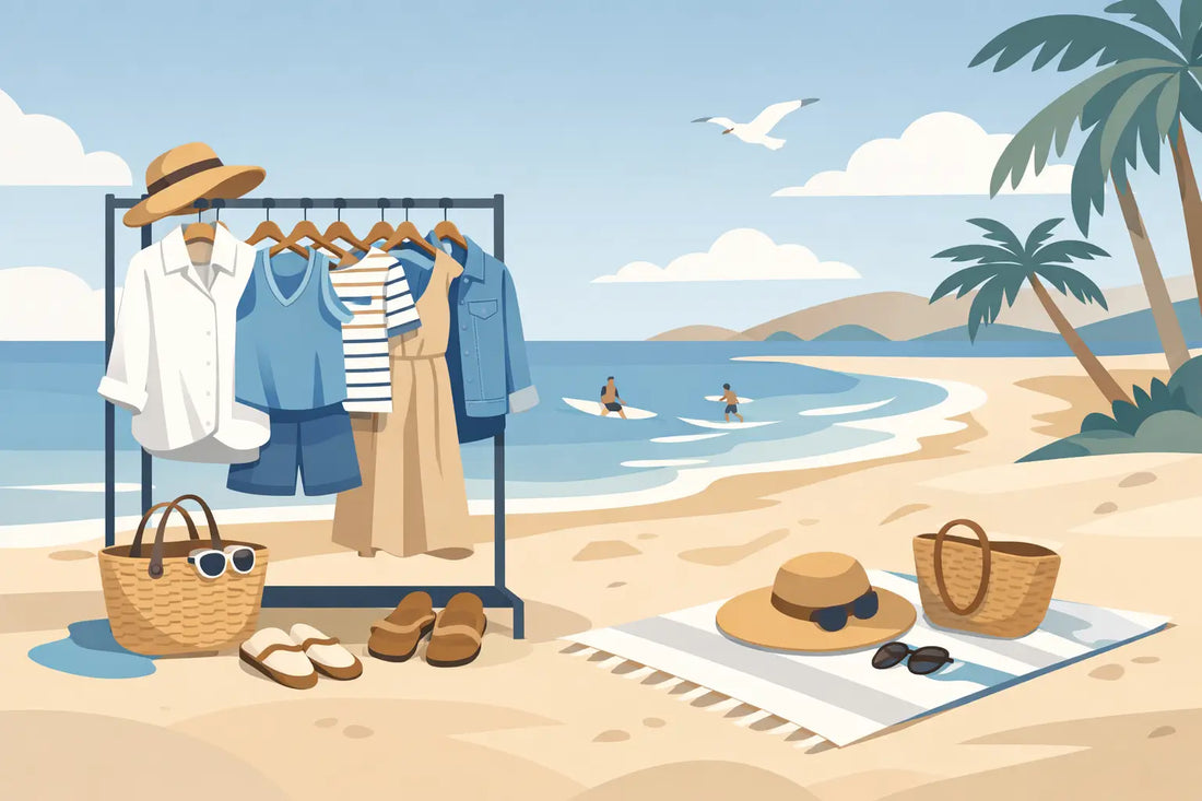 Coastal Capsule Wardrobe Guide for Aussie Days