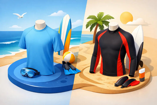 Swim Shirt vs Rashie for Surf and Beach Days