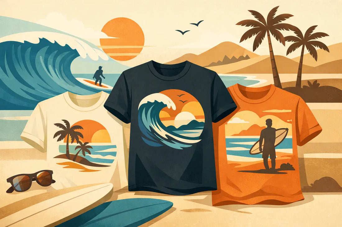Vintage Surf Graphic Tees That Earn Their Place