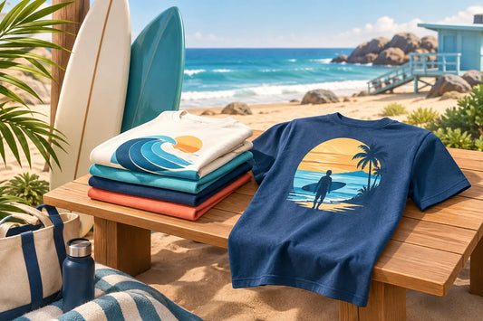 Surf T-Shirts That Earn Their Place by the Coast